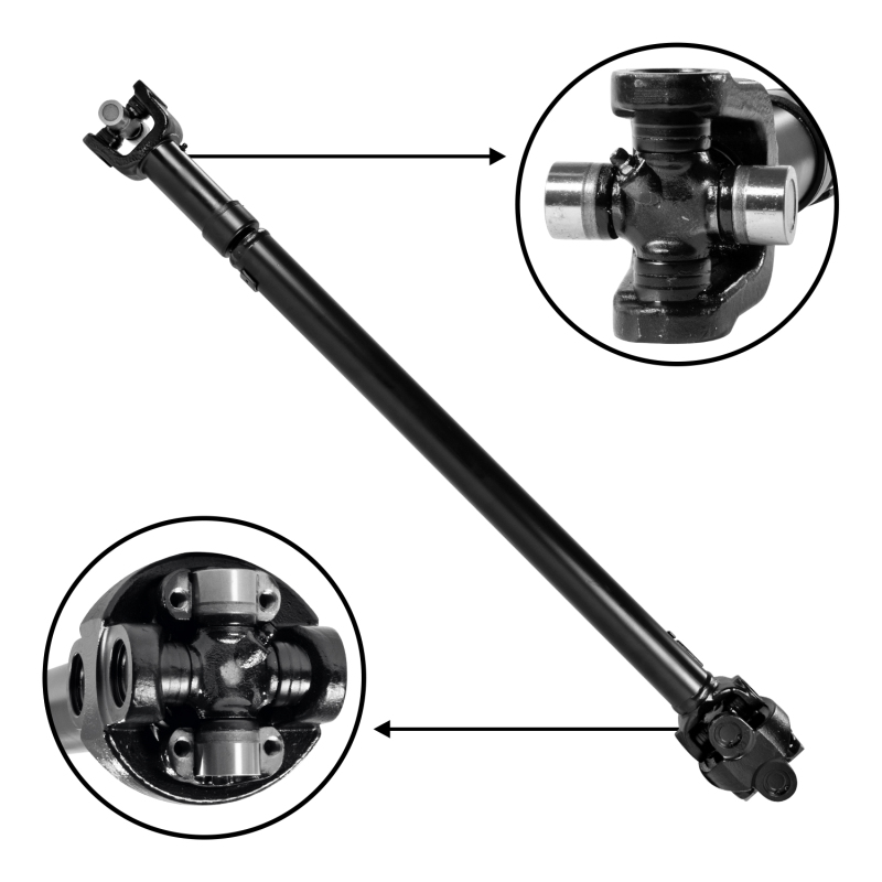 Jeep Wrangler Driveshaft - Front - Yukon Gear & Axle - `97-`06